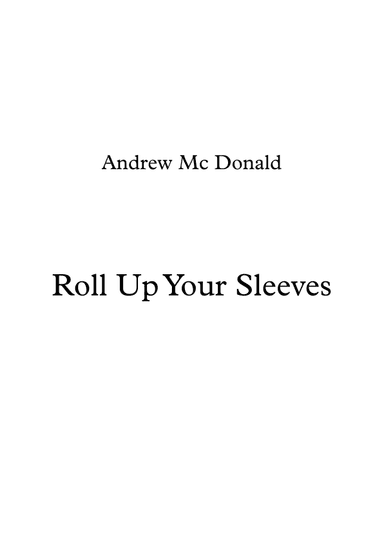 Roll Up Your Sleeves