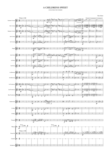 A Children Sweet (arr. Ron Glynn)