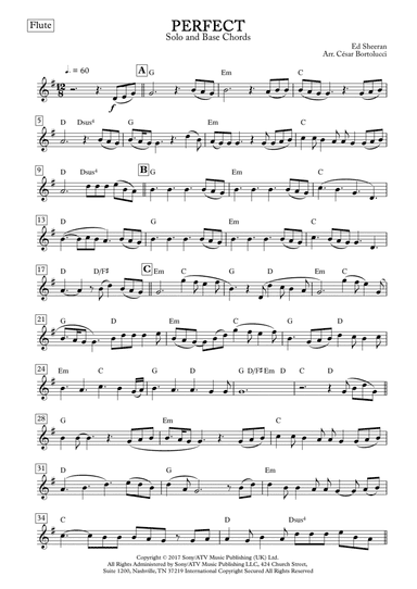 Perfect (arr. ACT Bortolucci)