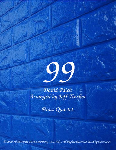99 (arr. Jeff Tincher)