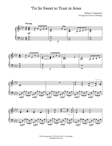 'Tis So Sweet to Trust in Jesus (arr. Kevin Cummings)