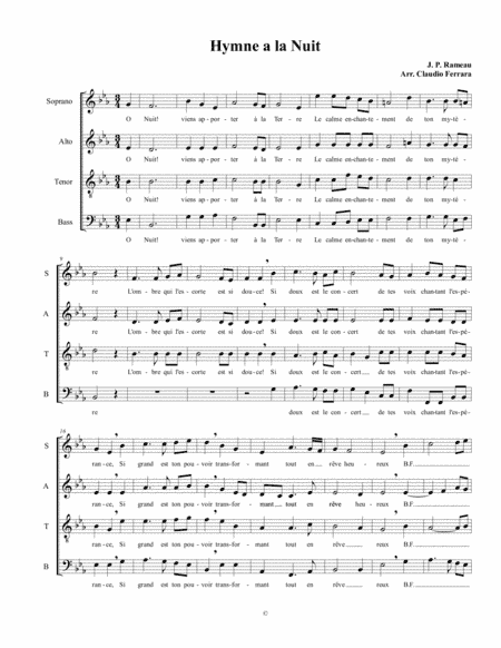 Hymne à la Nuit (arr. Claudio Ferrara)