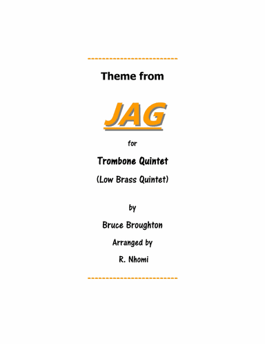 Jag Theme (arr. R. Nhomi)