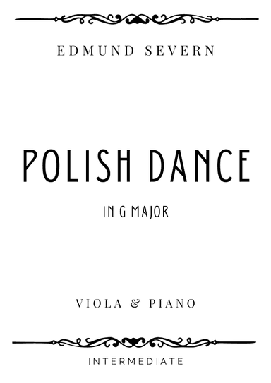 Severn - Polish Dance in G Major - Intermediate (arr. Piacere Music Sheets)