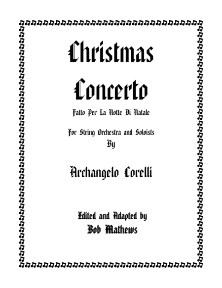 Christmas Concerto (arr. Bob Mathews)
