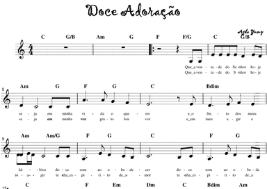 Doce adoração