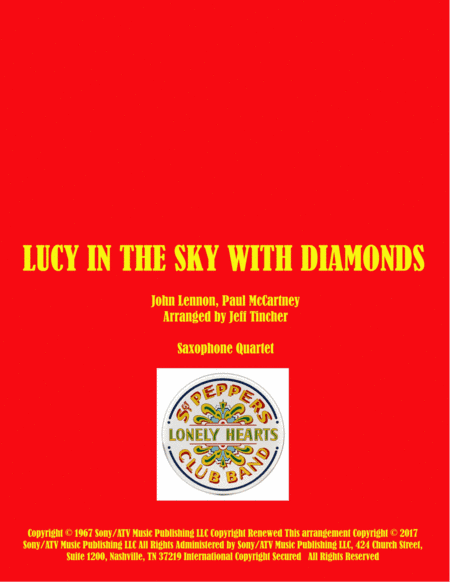 Lucy In The Sky With Diamonds (arr. Jeff Tincher)