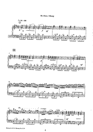 accordeon music for standard and melody bass