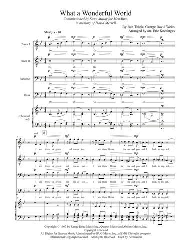 What A Wonderful World (arr. Eric Knechtges)