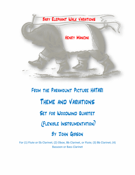 Baby Elephant Walk from the Paramount Picture HATARI! (arr. John Gibson)