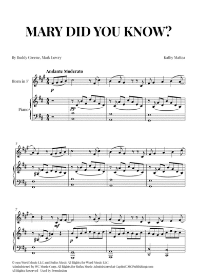 Mary, Did You Know? (arr. Cadenza Editions)