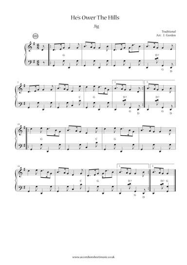 He's Ower The Hills (arr. Julia Gordon)
