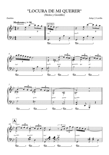 LOCURA DE MI QUERER (arr. Jesús Lavilla)