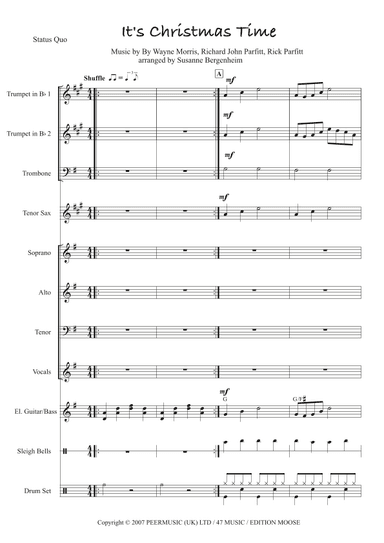 It's Christmas Time (arr. Susanne Bergenheim)