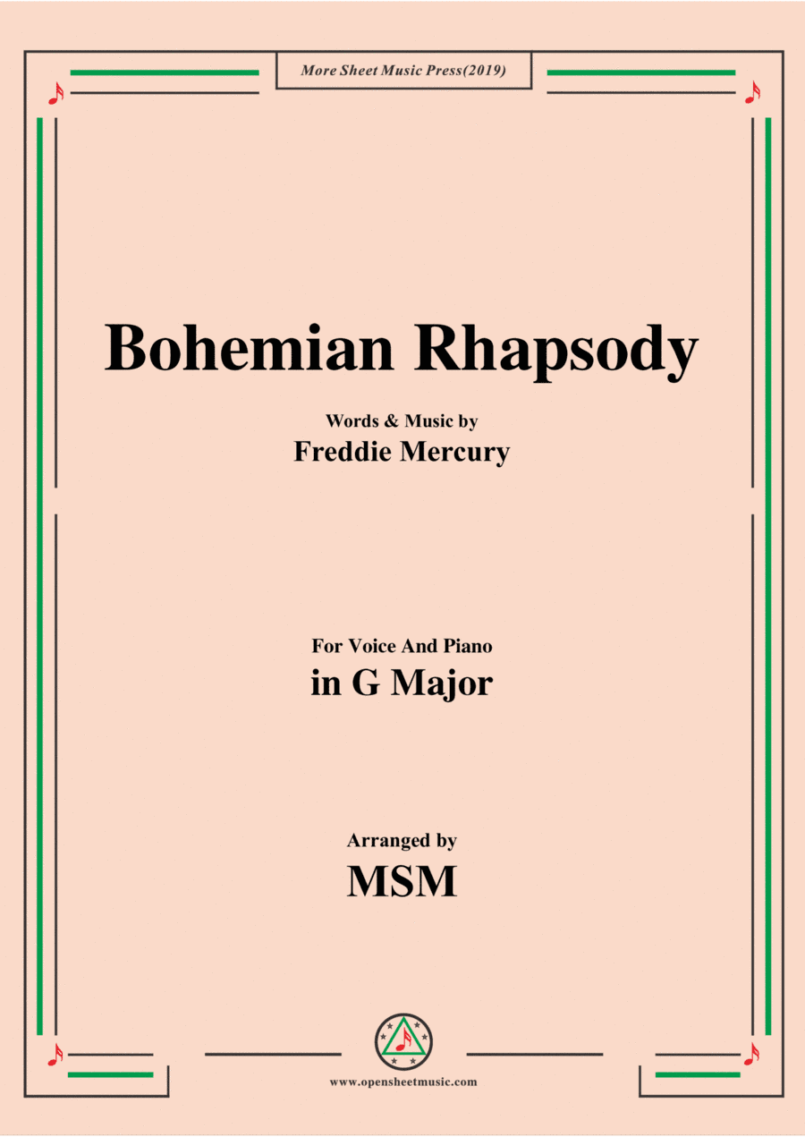 Bohemian Rhapsody (arr. Open Cloud)