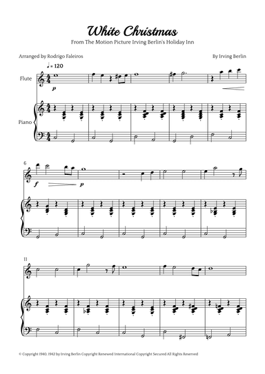 White Christmas (arr. Rodrigo Faleiros)