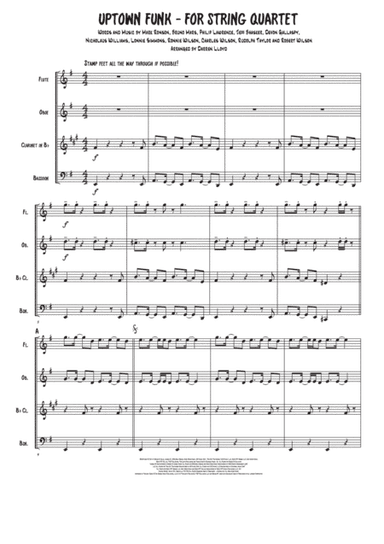 Uptown Funk (arr. Darren Lloyd)