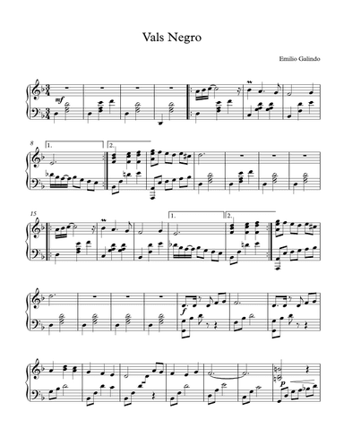 Valse Negro