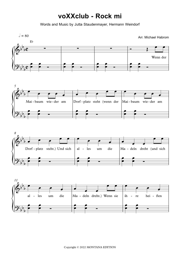 Rock Mi (arr. Michael Habrom)