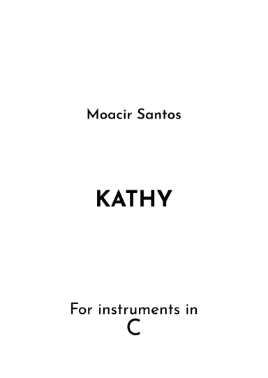 Kathy (arr. Jireh J.)