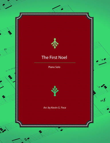 The First Noel - advanced piano solo