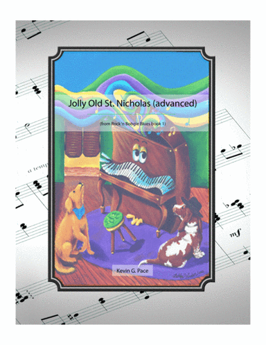 Jolly Old St. Nicholas Boogie - advanced piano solo (arr. Kevin G. Pace (ASCAP))
