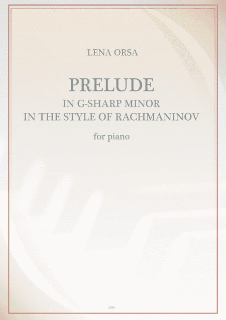 Prelude in G-sharp Minor (In the Style of Rachmaninov)