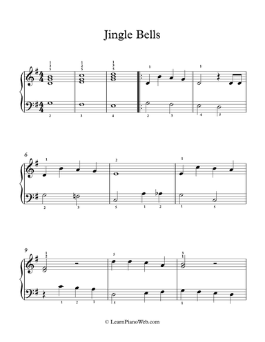 Jingle Bells (arr. PianoWithMichael.com)