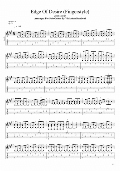 Edge Of Desire (arr. Vilakshan Kandwal)