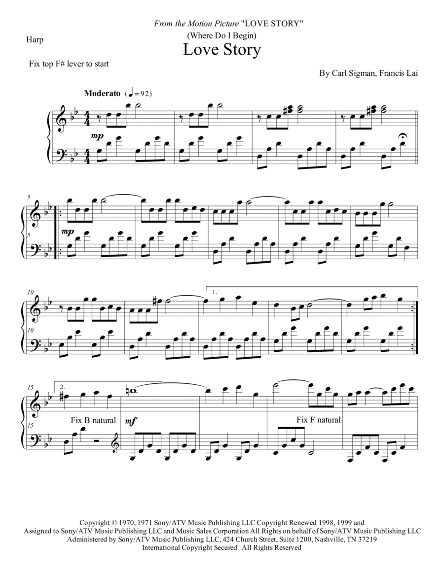 Where Do I Begin (love Theme) (arr. Kim Kirkman)