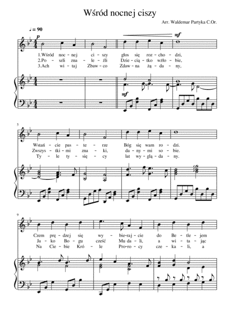 Koleda / Polish Christmas carol -  "Wsród nocnej ciszy"