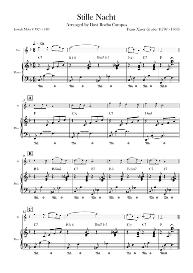 Stille Nacht (arr. Davi Rocha Campos)