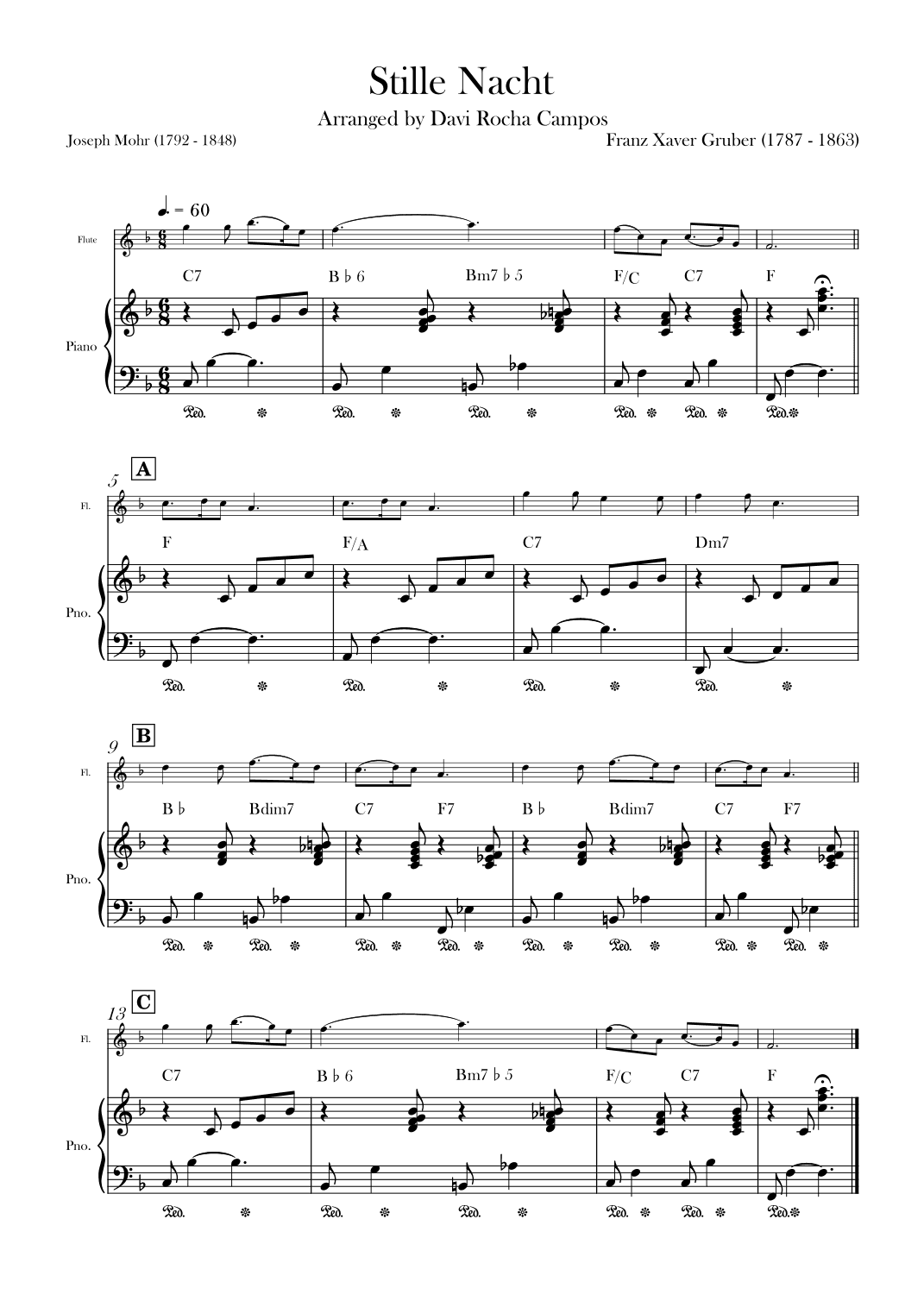 Stille Nacht (arr. Davi Rocha Campos)