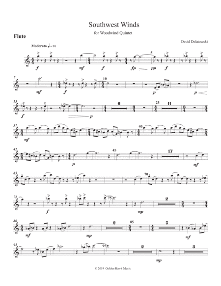 Southwest Winds - set of parts