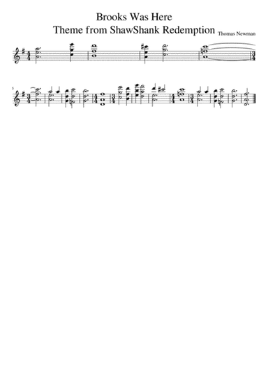 Brooks Was Here (arr. Brad Rau)