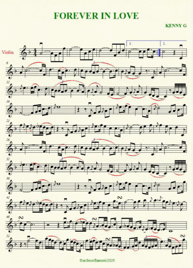 Forever In Love (arr. archecollamusic)