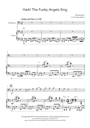 Hark! The Funky Angels Sing (Hark! The Herald Angels Sing) (arr. Christian Morris)