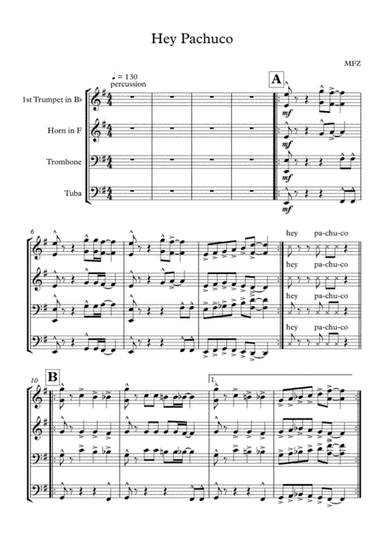 Honey Child (arr. MFZ)