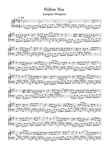 Follow You (arr. Imagine Dragons)