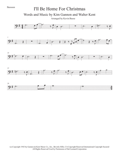 I'll Be Home For Christmas (arr. Kevin Busse)