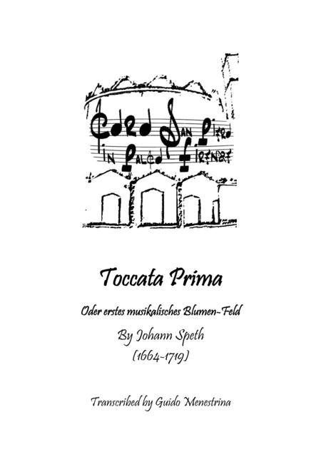 Johann Speth - Toccata Prima - Transcription by Guido Menestrina (arr. Guido Menestrina)