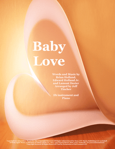 Baby Love (arr. Jeff Tincher)