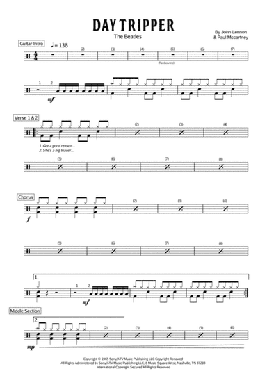 Day Tripper (arr. Ben Garraway)