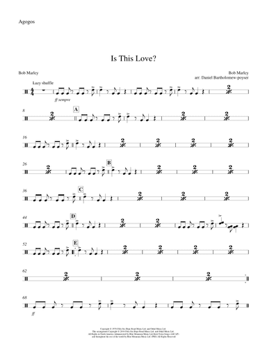 Is This Love (arr. Daniel Bartholomew-Poyser)