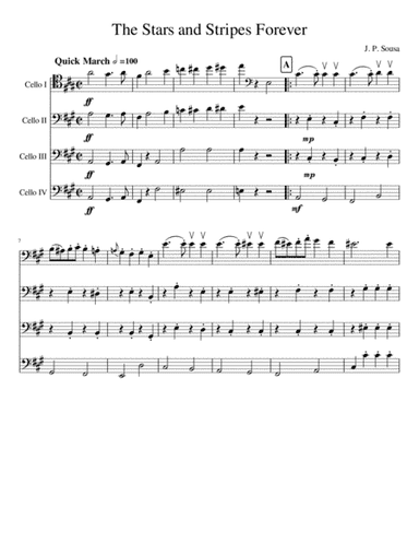 The Stars and Stripes Forever (arr. Valerie Goatz)