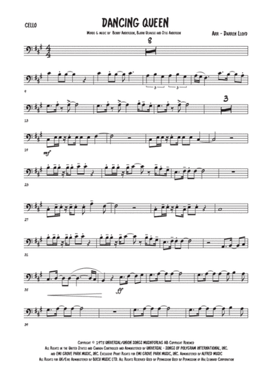 Dancing Queen (arr. Darren Lloyd)