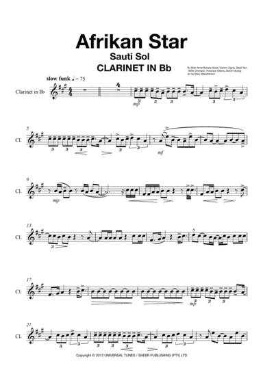 Afrikan Star (arr. Ellen Macpherson)
