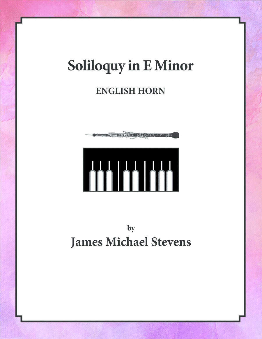 Soliloquy in E Minor - English Horn & Piano