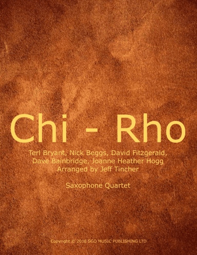 Chi Rho (arr. Jeff Tincher)