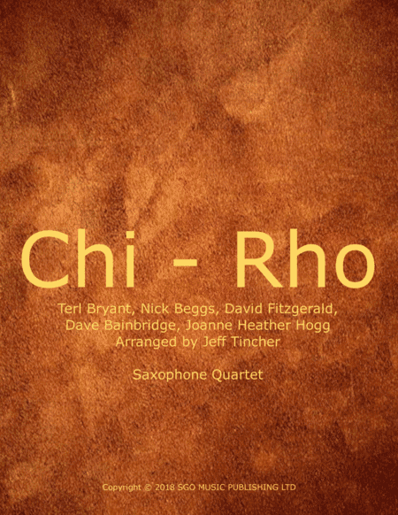 Chi Rho (arr. Jeff Tincher)